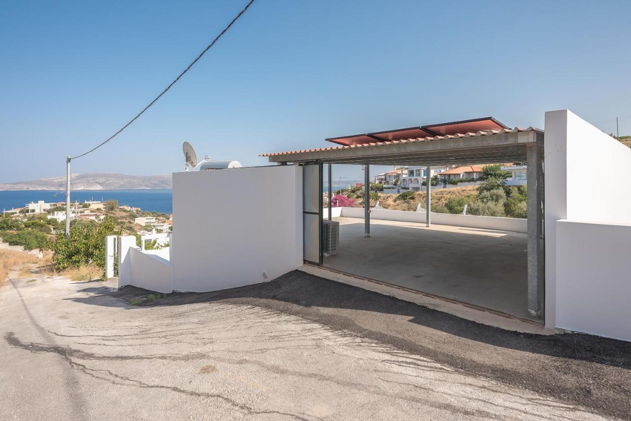 Villa Luna Private Heated Hydro Pool Bbq Beach 4Min Agia Marina Mikrolimanou 外观 照片