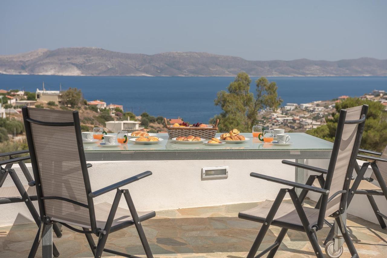 Villa Luna Private Heated Hydro Pool Bbq Beach 4Min Agia Marina Mikrolimanou 外观 照片