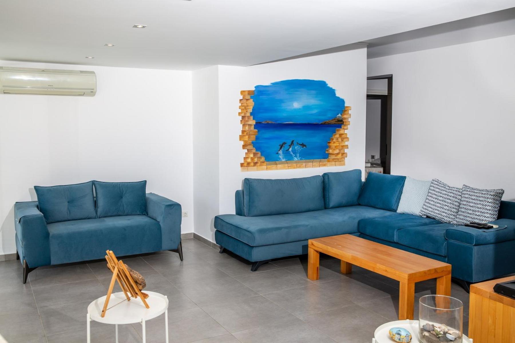 Villa Luna Private Heated Hydro Pool Bbq Beach 4Min Agia Marina Mikrolimanou 外观 照片